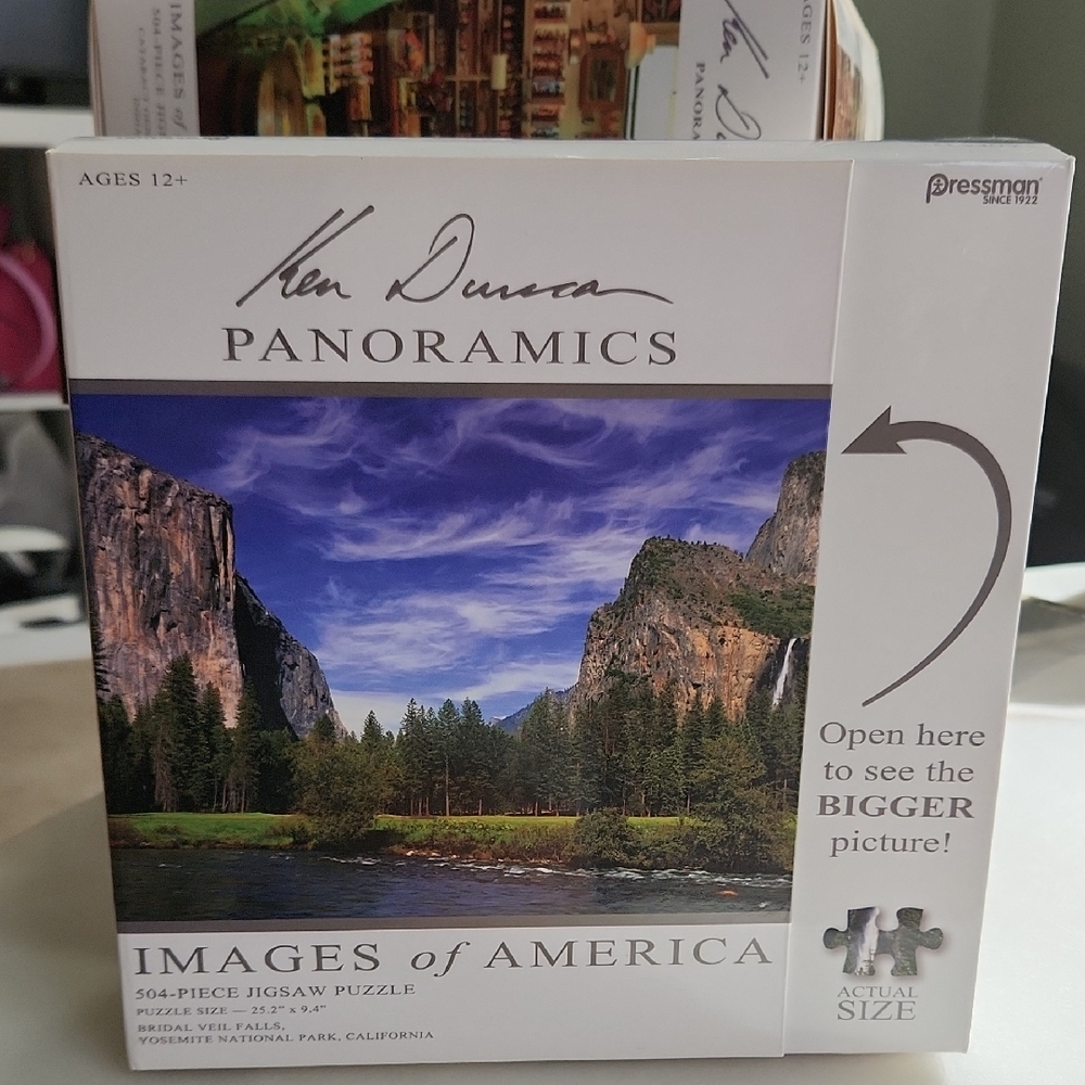 Pressman Panoramics Images of America Jigsaw Puzzle